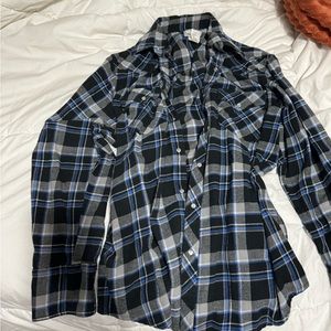 Black & Blue Flannel